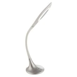 Alternative view of BAUHAUS Globo LED-Tischleuchte Silber 10 W, L X B X H: 50 X 17,7 X 79 Cm, Silber, Kaltweiß