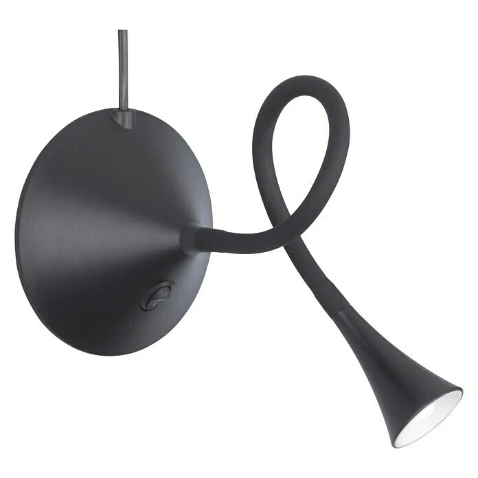 BAUHAUS Reality Leuchten LED-Tischleuchte Viper 3 W, Schwarz, Schwarz, Warmweiß 5 BAUHAUS Reality Leuchten LED-Tischleuchte Viper 3 W, Schwarz, Schwarz, Warmweiß – Bild 3