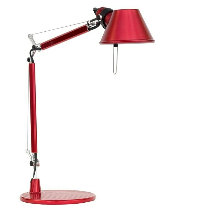 BAUHAUS Artemide Tischleuchte Tolomeo Micro 46 W, Rot, E14 4 BAUHAUS Artemide Tischleuchte Tolomeo Micro 46 W, Rot, E14 – Bild 2