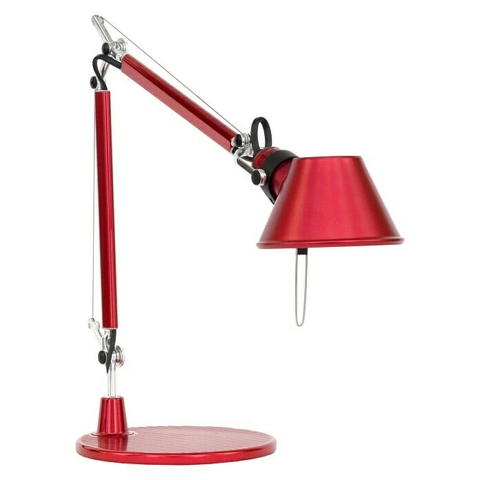 BAUHAUS Artemide Tischleuchte Tolomeo Micro 46 W, Rot, E14 5 BAUHAUS Artemide Tischleuchte Tolomeo Micro 46 W, Rot, E14 – Bild 3