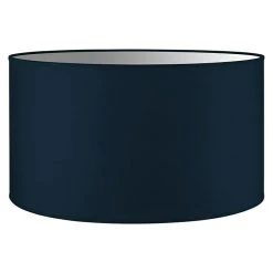 BAUHAUS Home Sweet Home Lampenschirm Bling Ø X H: 40 X 22 Cm, Dark Denim, Baumwolle, Rund