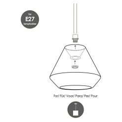 BAUHAUS Home Sweet Home Lampenschirm Java L X B X H: 20 X 20 X 18 Cm, E27 12 BAUHAUS Home Sweet Home Lampenschirm Java L X B X H: 20 X 20 X 18 Cm, E27 -Bauhaus Home 12 442