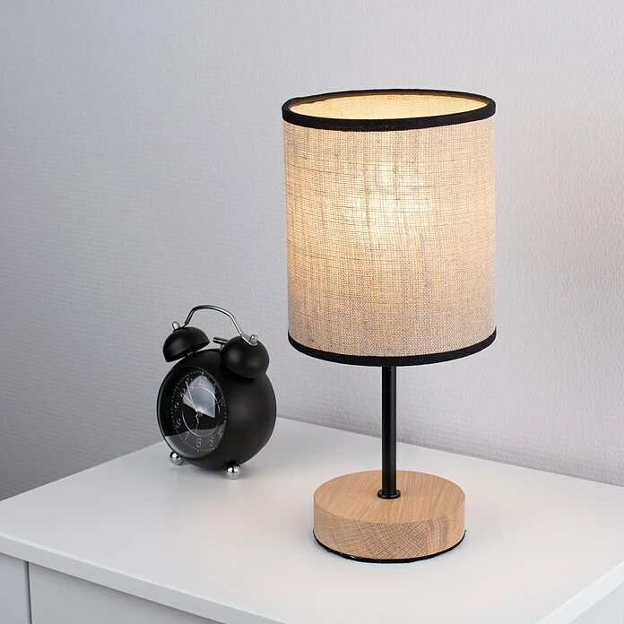 BAUHAUS Britop Lighting Linoir Tischleuchte 25 W, Schwarz, E27 3 BAUHAUS Britop Lighting Linoir Tischleuchte 25 W, Schwarz, E27