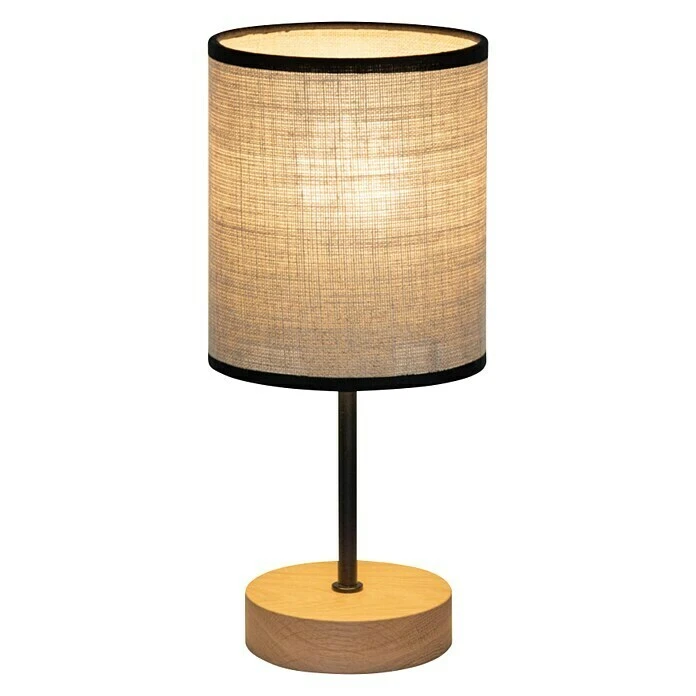 BAUHAUS Britop Lighting Linoir Tischleuchte 25 W, Schwarz, E27 4 BAUHAUS Britop Lighting Linoir Tischleuchte 25 W, Schwarz, E27 – Bild 2