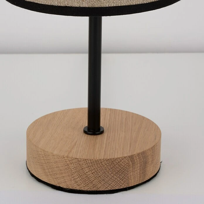 BAUHAUS Britop Lighting Linoir Tischleuchte 25 W, Schwarz, E27 6 BAUHAUS Britop Lighting Linoir Tischleuchte 25 W, Schwarz, E27 – Bild 4