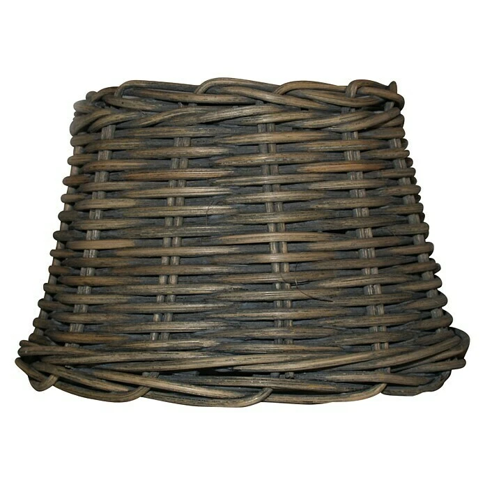 BAUHAUS Home Sweet Home Lampenschirm Roseau 20 Cm, Dunkelbraun, Rattan, Oval 4 BAUHAUS Home Sweet Home Lampenschirm Roseau 20 Cm, Dunkelbraun, Rattan, Oval – Bild 2