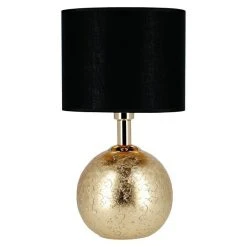 BAUHAUS Tween Light Tischleuchte Gala 48 W, Schwarz/Gold, G9 -Bauhaus Home 12 521