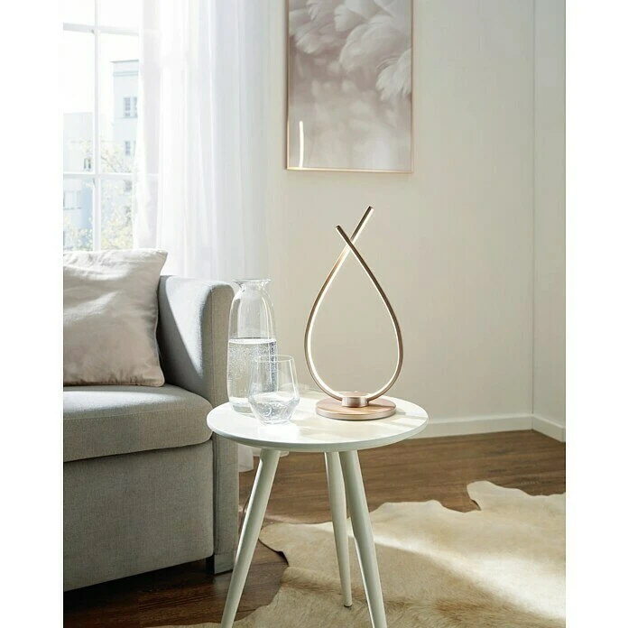 BAUHAUS Eglo Palozza LED-Tischleuchte 14 W, L X B X H: 15 X 18,5 X 38 Cm, Warmweiß 4 BAUHAUS Eglo Palozza LED-Tischleuchte 14 W, L X B X H: 15 X 18,5 X 38 Cm, Warmweiß – Bild 2