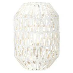 BAUHAUS Home Sweet Home Rope Tischleuchte Rund 40 W, Ø X H: 200 Mm X 29 Cm, Weiß, E27 11 BAUHAUS Home Sweet Home Rope Tischleuchte Rund 40 W, Ø X H: 200 Mm X 29 Cm, Weiß, E27 -Bauhaus Home 12 57