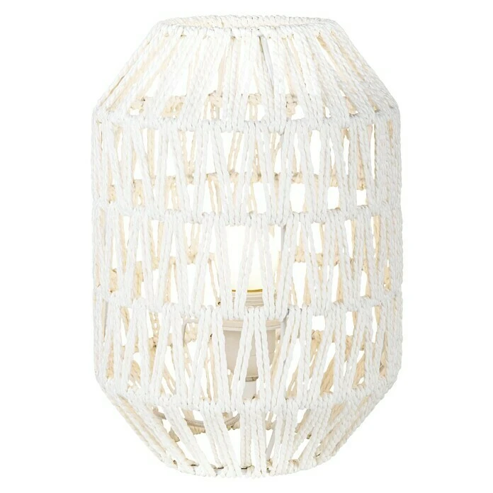 BAUHAUS Home Sweet Home Rope Tischleuchte Rund 40 W, Ø X H: 200 Mm X 29 Cm, Weiß, E27 6 BAUHAUS Home Sweet Home Rope Tischleuchte Rund 40 W, Ø X H: 200 Mm X 29 Cm, Weiß, E27 – Bild 4