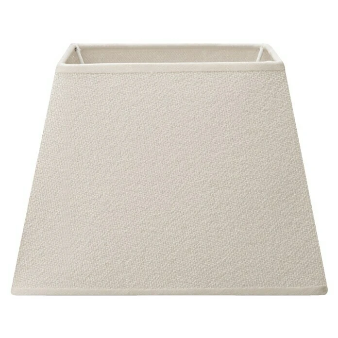 BAUHAUS Home Sweet Home Lampenschirm Melrose L X B X H: 20 X 20 X 14 Cm, Warm White, Stoff, Eckig 4 BAUHAUS Home Sweet Home Lampenschirm Melrose L X B X H: 20 X 20 X 14 Cm, Warm White, Stoff, Eckig – Bild 2