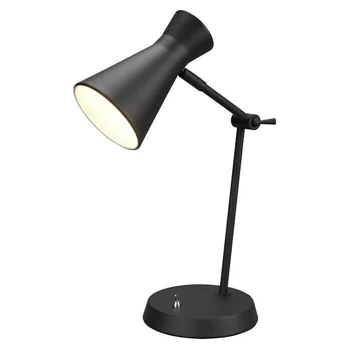 BAUHAUS Reality Leuchten Tischleuchte Enzo 28 W, Schwarz Matt, E27 3 BAUHAUS Reality Leuchten Tischleuchte Enzo 28 W, Schwarz Matt, E27