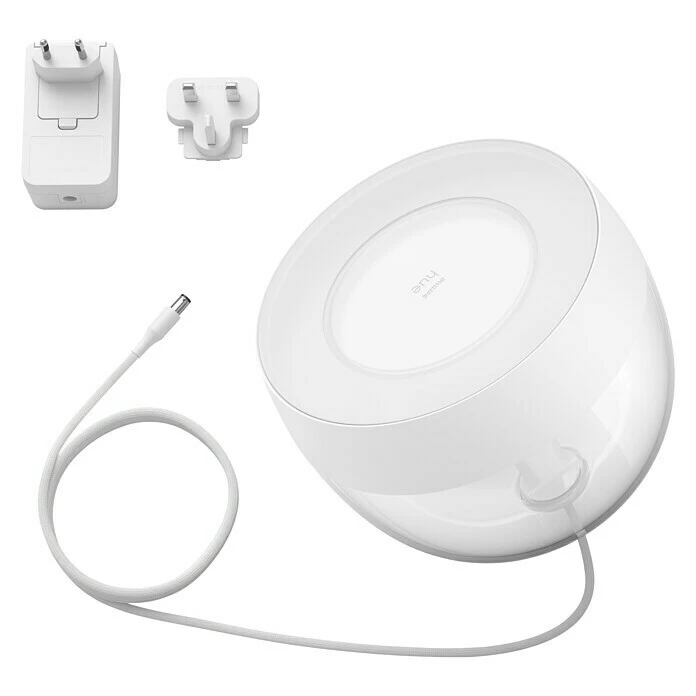 BAUHAUS Philips Hue LED-Tischleuchte Weiß/Transparent, Höhe: 19,4 Cm 4 BAUHAUS Philips Hue LED-Tischleuchte Weiß/Transparent, Höhe: 19,4 Cm – Bild 2