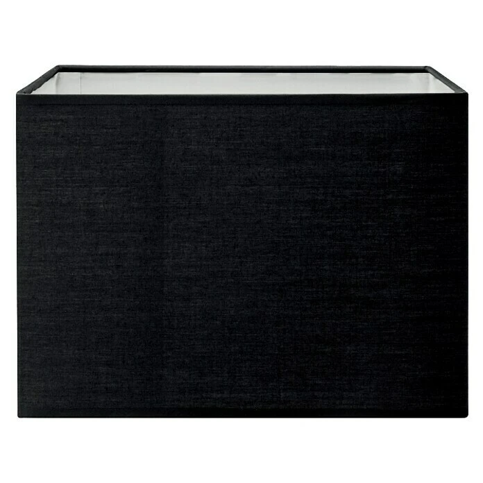 BAUHAUS Home Sweet Home Lampenschirm Block L X B X H: 25 X 25 X 18 Cm, Night Black, Baumwolle, Eckig 3 BAUHAUS Home Sweet Home Lampenschirm Block L X B X H: 25 X 25 X 18 Cm, Night Black, Baumwolle, Eckig