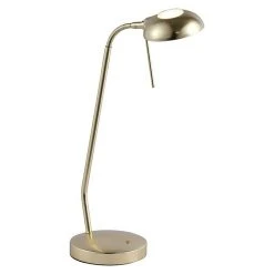 BAUHAUS Paul Neuhaus LED-Tischleuchte 3 W, L X B X H: 28 X 26 X 58 Cm, Messing Matt, Warmweiß
