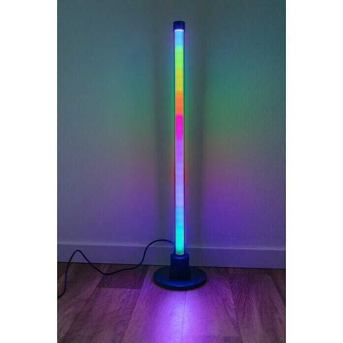 BAUHAUS REV LED-Tischleuchte 8 W, L X B X H: 13,5 X 13,5 X 59 Cm, Anthrazit, RGBW 6 BAUHAUS REV LED-Tischleuchte 8 W, L X B X H: 13,5 X 13,5 X 59 Cm, Anthrazit, RGBW – Bild 4