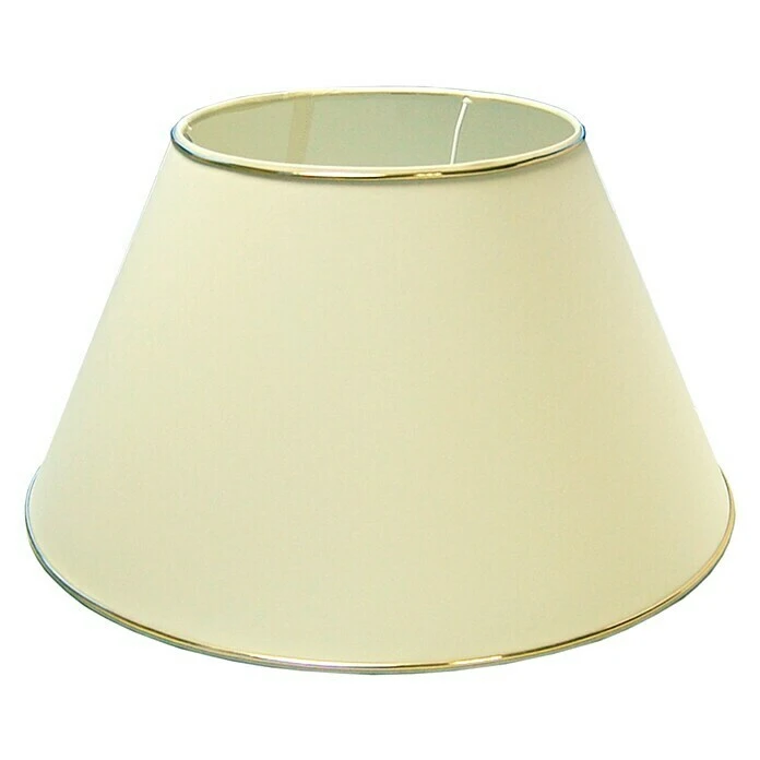 BAUHAUS Lampenschirm Durchmesser: 45 Cm, Creme/Gold, Stoff 3 BAUHAUS Lampenschirm Durchmesser: 45 Cm, Creme/Gold, Stoff