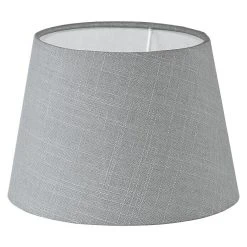 BAUHAUS Eglo Lampenschirm 1+1 Vintage Ø X H: 20,5 X 14,5 Cm, Grau, Textil