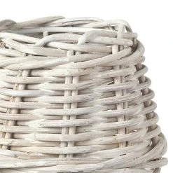 BAUHAUS Home Sweet Home Lampenschirm Roseau 12,5 Cm, Weiß, Rattan, Oval 10 BAUHAUS Home Sweet Home Lampenschirm Roseau 12,5 Cm, Weiß, Rattan, Oval -Bauhaus Home 12 9