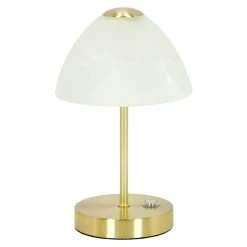 BAUHAUS Reality Leuchten LED-Tischleuchte Rund Queen 2 W, Ø X H: 150 Mm X 24 Cm, Messing, Warmweiß 10 BAUHAUS Reality Leuchten LED-Tischleuchte Rund Queen 2 W, Ø X H: 150 Mm X 24 Cm, Messing, Warmweiß -Bauhaus Home 12 904