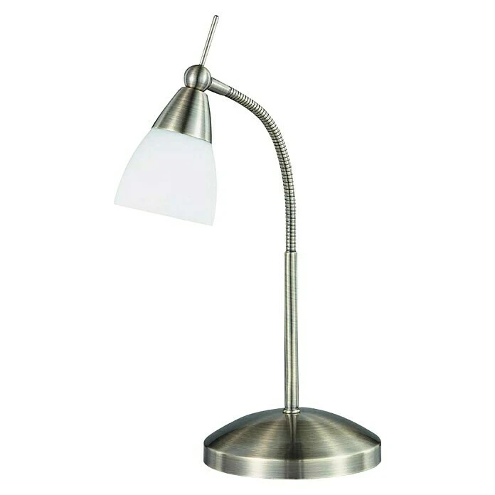 BAUHAUS Paul Neuhaus Pino Tischleuchte 28 W, L X B X H: 28 X 28 X 44,5 Cm, Altmessing, G9 3 BAUHAUS Paul Neuhaus Pino Tischleuchte 28 W, L X B X H: 28 X 28 X 44,5 Cm, Altmessing, G9