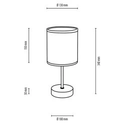 BAUHAUS Britop Lighting Boho Tischleuchte 25 W, Schwarz, E27 11 BAUHAUS Britop Lighting Boho Tischleuchte 25 W, Schwarz, E27 -Bauhaus Home 12 918