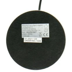 BAUHAUS Reality Leuchten LED-Tischleuchte Rund Princess 3 W, Ø X H: 100 Mm X 13 Cm, Nickel, Warmweiß 9 BAUHAUS Reality Leuchten LED-Tischleuchte Rund Princess 3 W, Ø X H: 100 Mm X 13 Cm, Nickel, Warmweiß -Bauhaus Home 12 922