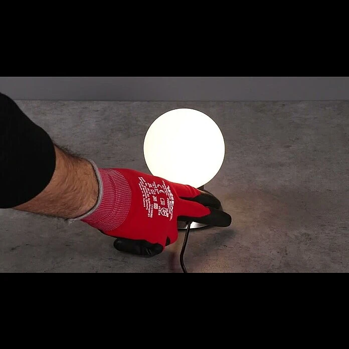 BAUHAUS Reality Leuchten LED-Tischleuchte Rund Princess 3 W, Ø X H: 100 Mm X 13 Cm, Nickel, Warmweiß 6 BAUHAUS Reality Leuchten LED-Tischleuchte Rund Princess 3 W, Ø X H: 100 Mm X 13 Cm, Nickel, Warmweiß – Bild 4