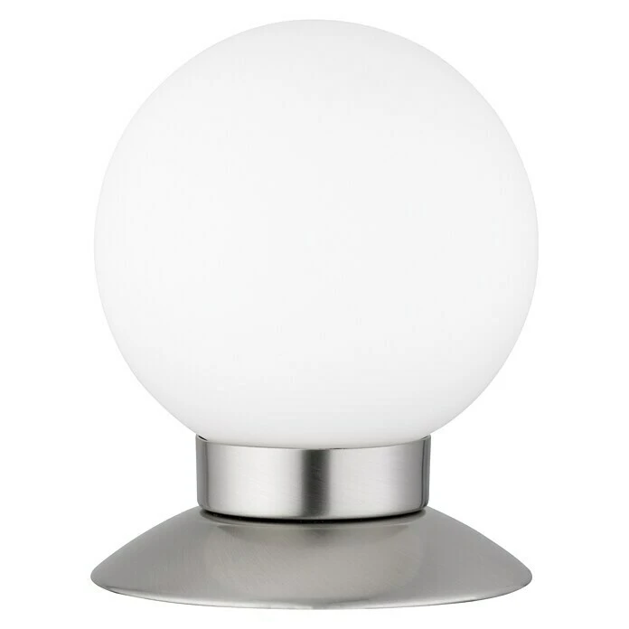 BAUHAUS Reality Leuchten LED-Tischleuchte Rund Princess 3 W, Ø X H: 100 Mm X 13 Cm, Nickel, Warmweiß 8 BAUHAUS Reality Leuchten LED-Tischleuchte Rund Princess 3 W, Ø X H: 100 Mm X 13 Cm, Nickel, Warmweiß – Bild 6