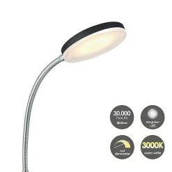 BAUHAUS LED-Tischleuchte Polly 5,5 W, L X B X H: 14 X 14 X 28 Cm, Schwarz, Warmweiß 9 BAUHAUS LED-Tischleuchte Polly 5,5 W, L X B X H: 14 X 14 X 28 Cm, Schwarz, Warmweiß -Bauhaus Home 12 929