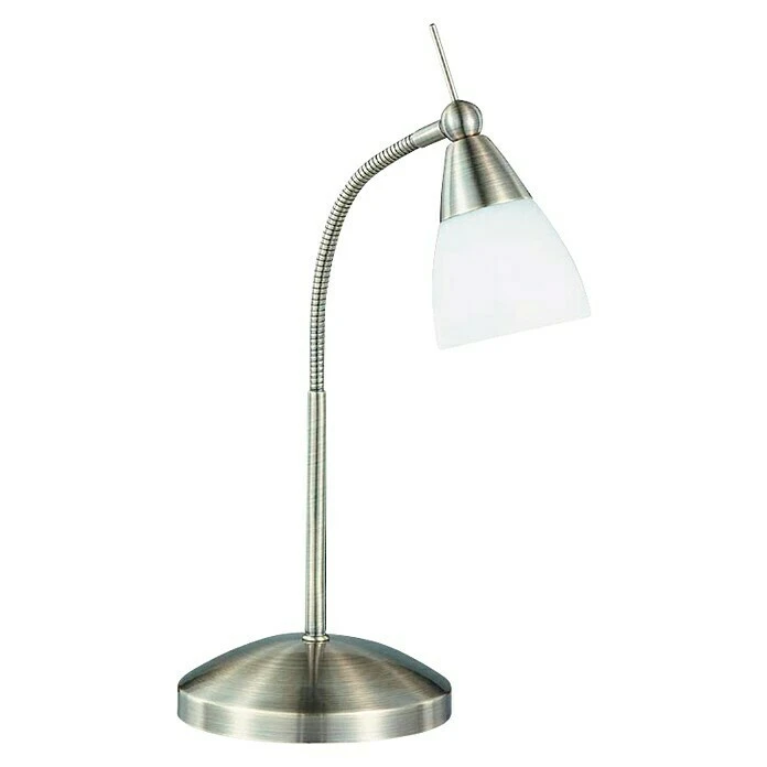 BAUHAUS Paul Neuhaus Pino Tischleuchte 28 W, L X B X H: 28 X 28 X 44,5 Cm, Altmessing, G9 5 BAUHAUS Paul Neuhaus Pino Tischleuchte 28 W, L X B X H: 28 X 28 X 44,5 Cm, Altmessing, G9 – Bild 3