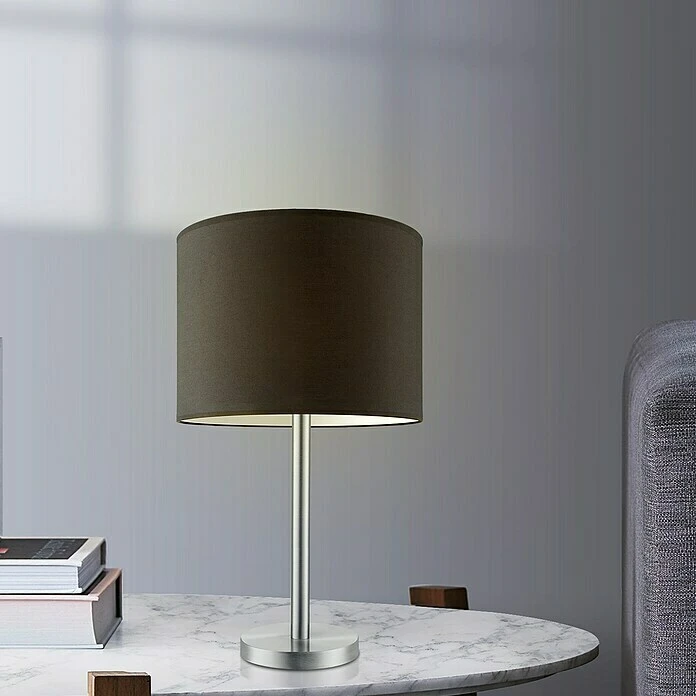 BAUHAUS Home Sweet Home Lampenfuß Stick 40 W, Farbe: Stahl Matt, Höhe: 39 Cm 7 BAUHAUS Home Sweet Home Lampenfuß Stick 40 W, Farbe: Stahl Matt, Höhe: 39 Cm – Bild 5