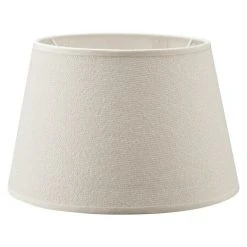 BAUHAUS Home Sweet Home Lampenschirm Melrose Ø X H: 20 X 13 Cm, Warm White, Stoff, Rund