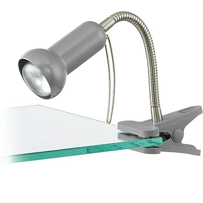 BAUHAUS Eglo Klemmleuchte Fabio 1-flammig, Max. Leistung: 40 W, Silber 3 BAUHAUS Eglo Klemmleuchte Fabio 1-flammig, Max. Leistung: 40 W, Silber