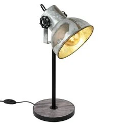 BAUHAUS Eglo Barnstaple Tischleuchte 40 W, Braun-Patina, E27